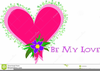 Heart Leaf Clipart Valentine Image