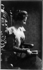 [mrs. Edith Kermit Carow Roosevelt, Three-quarters Length Portrait, Turned Right, Seated, While Reading] Image