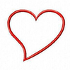 Valentine Heart Outline Main Full Image