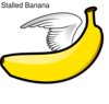 Stalled Banana Clip Art