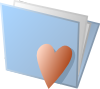 Heart Folder Clip Art