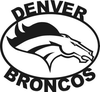 Denver Bronco Logo Clipart Image