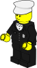 Lego Town Policeman Clip Art