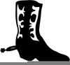 Free Clipart Cowgirl Boots Image