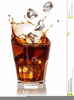 Clipart Glass Of Water With Ice Image