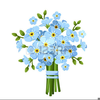 Forget Me Not Flowers Free Clipart Image