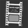 Movie Night Ticket Clip Art