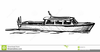 Motor Boat Drawing Image