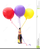 Free Thank You Balloons Clipart Image