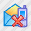 Icon Sms Email Delete 1 Image