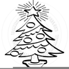 Christmas Clipart Outline Image