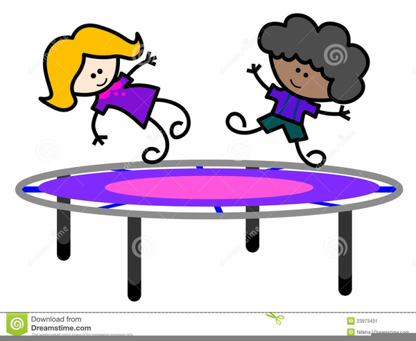 Jumping Trampoline Clipart | Free Images at Clker.com - vector clip art  online, royalty free & public domain