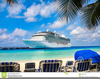Tropical Cruise Clipart Image