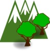 Mountain Forest Clip Art