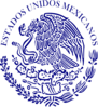 Mexico Seal Blue Clip Art