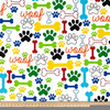 Clipart Dog Paws Prints Image
