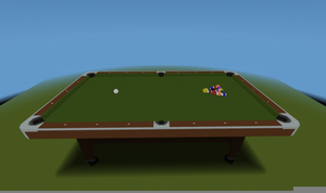 Minecraft Pool Table | Free Images at Clker.com - vector clip art online,  royalty free & public domain