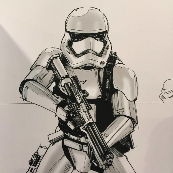 Stormtrooper Sketch | Free Images at Clker.com - vector clip art online