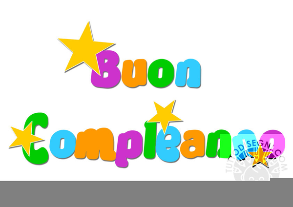 Buon Compleanno Clipart | Free Images at Clker.com - vector clip art  online, royalty free & public domain