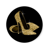 Black And Gold High Heel Shoe Stickers R C E E F V Waf Byvr Image