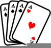Spades Card Game Clipart Image