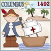 Christopher Columbus Day Clipart Image