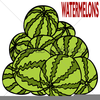 Free Clipart Of Watermelons Image