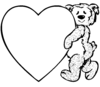 Heart Teddy Image