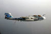 An Ea-6b Prowler Navigates During A Surface Search Contact (ssc) Mission Image