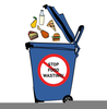 Green Trash Can Clipart Image