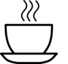 Black And White Coffee Clip Art