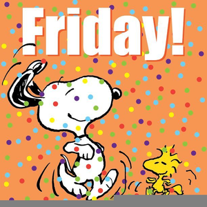 Snoopy Friday Clipart | Free Images at Clker.com - vector clip art online,  royalty free & public domain