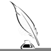 Clipart Feather Pen Image