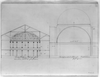 [surrey Chapel (st. Georges Fields, England) And Independent Church (baltimore, Md.). Transverse Sectional Elevations] Image