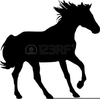 Free Arabian Horse Clipart Image