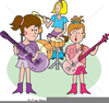 Rock Band Clipart Image