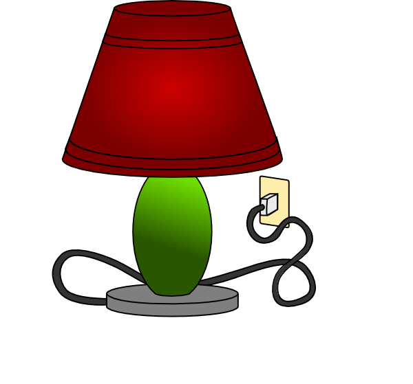 Lamp Table-lamp Light Clip Art at Clker.com - vector clip art online,  royalty free & public domain
