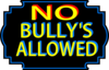 No Bullys Allowed Clip Art