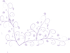 Purple Flower Vine Clip Art