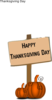 Happy Thanksgiving Day Sign Clip Art