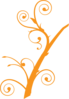 Orange Tree Branch Clip Art