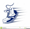 Shoe With Wings Clipart Image