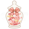 Free Clipart Of Candy Jar Image
