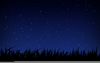 Blue Stary Background Clipart Image
