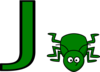 J Is For June Bug Clip Art