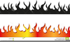 Fire Page Border Clipart Image