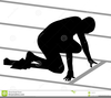 Free Clipart Track Runners Image