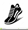 Running Shoes Clipart Image