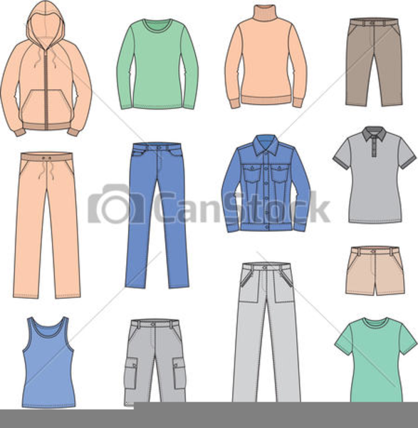 Casual Clothes Clipart | Free Images at Clker.com - vector clip art online,  royalty free & public domain