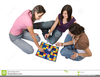 Free Clipart People Playing Board Games Image